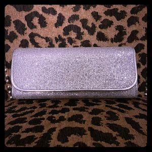 Sparkly Aldo clutch